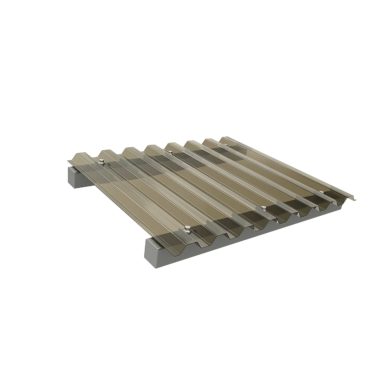 halle polysol rök korrugerad takplast takskiva