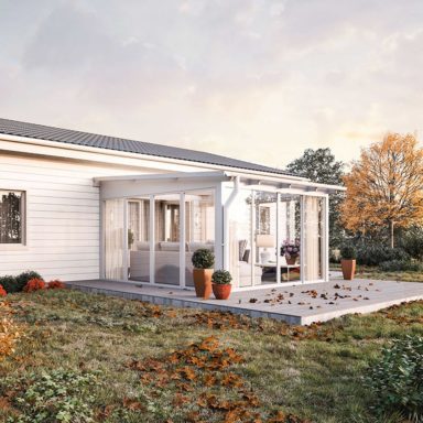 Halle kompletta uterum mertid 15 kvm pulpettak