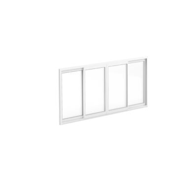 SKYDEVINDUEPARTI 4-DELT 2-SPÅR HALLE THERMO