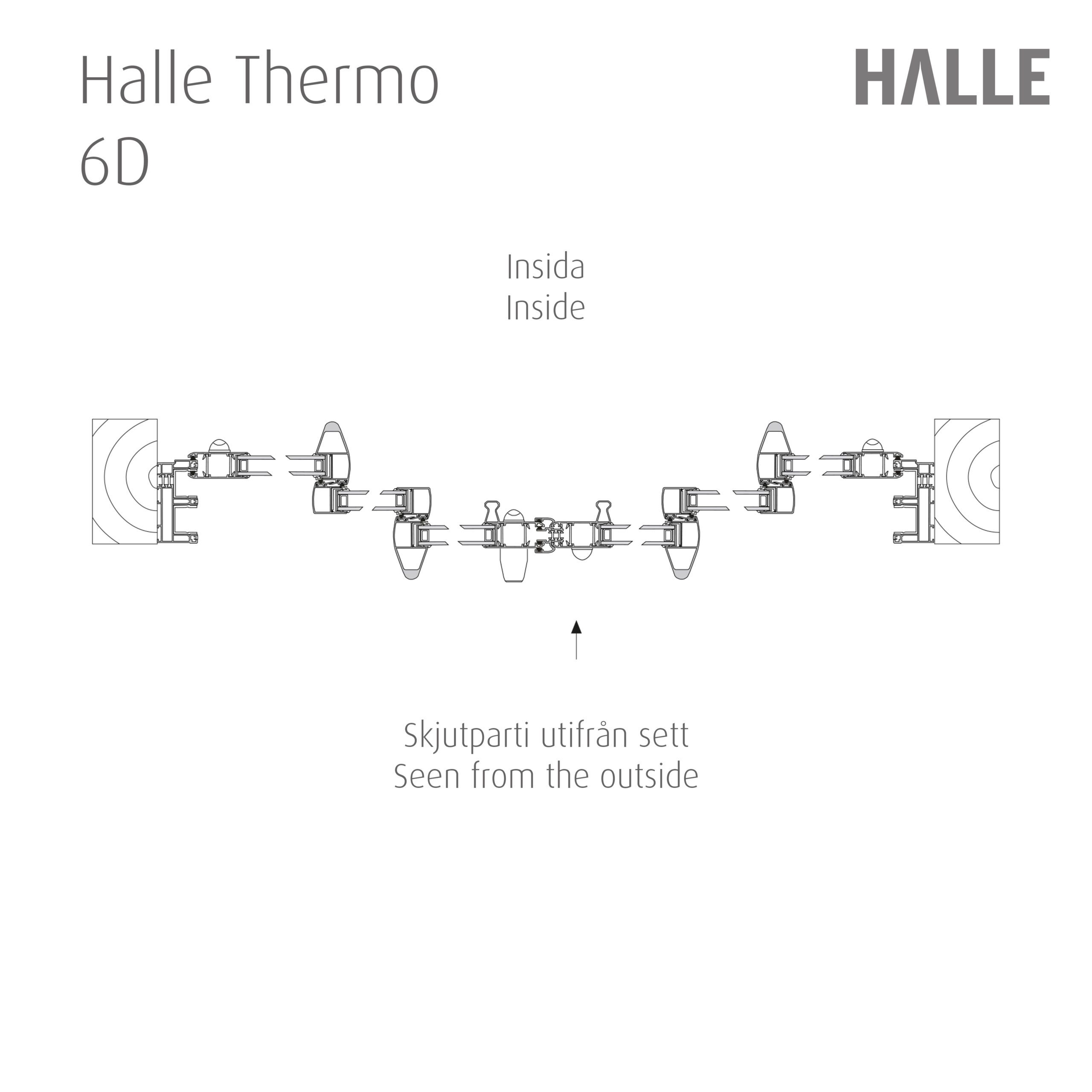 HALLE THERMO 3+3 DELT SPECIALMÅL SKYDEPARTI - Billede 16